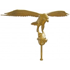 24" Gold Eagle Ornament 24" Gold Eagle Ornament