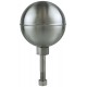 Stainless Steel Ball Ornament (Satin)