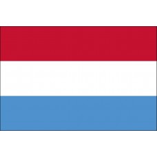 4x6" Hand Held Luxembourg Flag