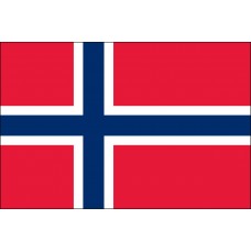 4x6" Hand Held Norway Flag