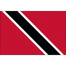 4x6" Hand Held Trinidad And Tobago Flag