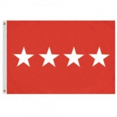 2x3' Nylon General Officer (Army) Flag