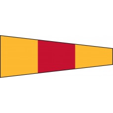 No. 0 "0" Pennant - Grommets No. 0 "0" Pennant - Grommets