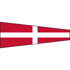 No. 0 "4" Pennant - Grommets