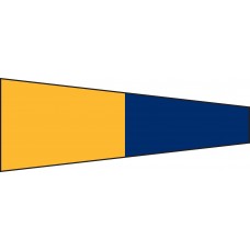 No. 7 "5" Pennant - Grommets No. 7 "5" Pennant - Grommets