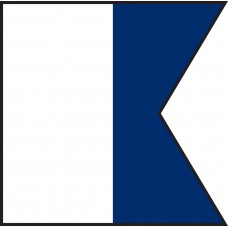 No. 0 "A" Flag - Grommets