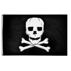 12x18" Nylon Jolly Roger Flag