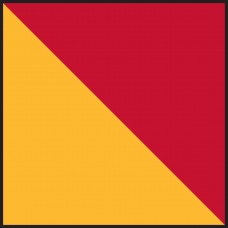 No. 2 "O" Flag - Grommets