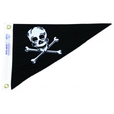 10x15" Nylon Pirate Pennant 10x15" Nylon Pirate Pennant
