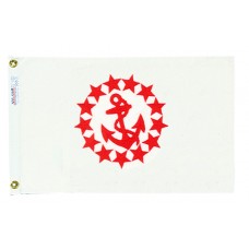 12x18" Nylon Rear Commodore Flag