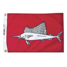 12x18" Nylon Sailfish Flag