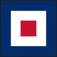 No. 0 "W" Flag - Grommets